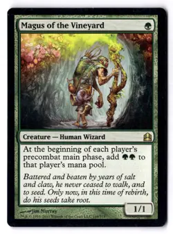 Magus Of The Vineyard LP*Commander 2011 ENGLISH 166/318 mtg -UnltdCards - Image 1