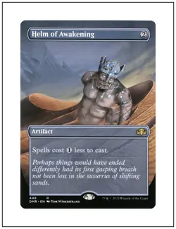 1x Helm of Awakening, Borderless Art, Magic the Gathering MTG NM - Image 1