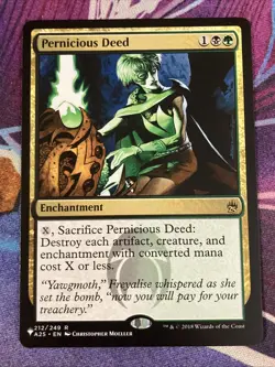Pernicious Deed (x1) MTG The List - Mystery Booster 2 - Image 1