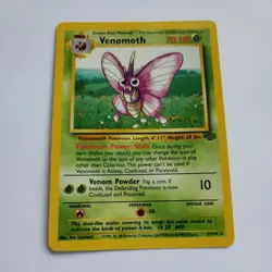 Pokemon TCG Venomoth Jungle 29/64 Regular Unlimited Rare - Image 1