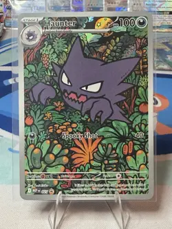 Pokemon TCG Haunter 027 Illustration Rare Promo Mega Evolution Battle Deck NM/M - Image 1