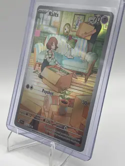 Pokemon TCG Ralts Scarlet & Violet Holo Illustration Rare - Image 3