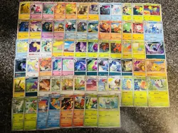 Pokemon MEW EN-151 Scarlet & Violet Common & Uncommon Non-Holo Complete Set - Image 1