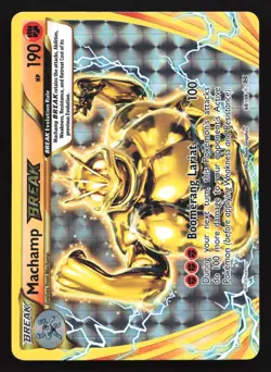 Pokemon Machamp BREAK 60/108 Evolutions Ultra Rare Holo MP - Image 1