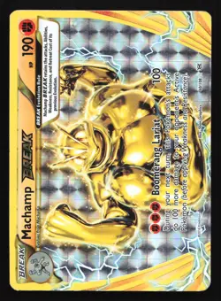 Pokemon Machamp BREAK 60/108 Evolutions Ultra Rare Holo HP - Image 1