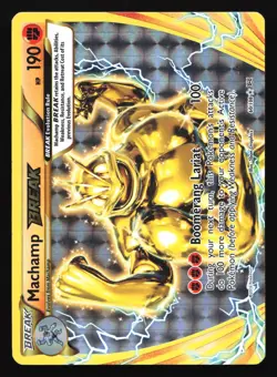 Pokemon Machamp BREAK 60/108 Evolutions Ultra Rare Holo LP - Image 1