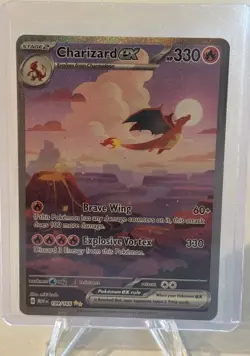 Charizard ex 199/154 Pokemon 151 Set (MEW) 2023 NM 🔥🔥 - Image 1