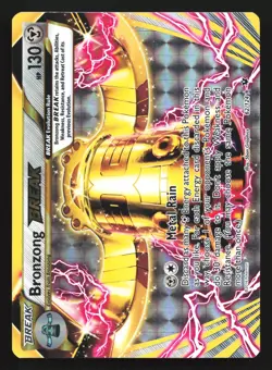 Pokemon Bronzong BREAK 62/124 Fates Collide Ultra Rare Holo LP - Image 1