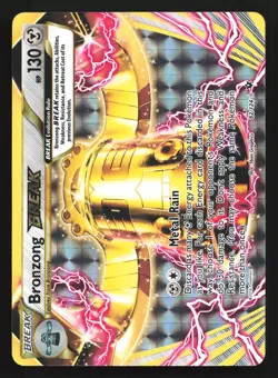 Pokemon Bronzong BREAK 62/124 Fates Collide Ultra Rare Holo LP - Image 1