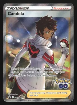 Pokemon Candela SWSH228 Sword & Shield Full Art Holo Black Star Promo LP - Image 1