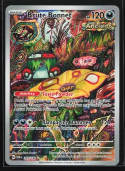 Pokemon Brute Bonnet 207/182 Paradox Rift Illustration Rare Holo NM - Image 1