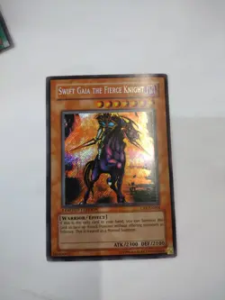 SWIFT GAIA THE FIERCE KNIGHT - NEAR MINT- SECRET RARE- CT1-EN004 - LIM. ED. - Image 1