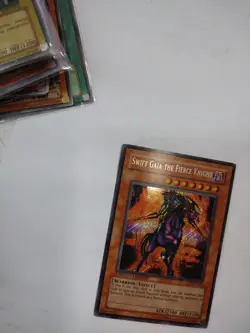 SWIFT GAIA THE FIERCE KNIGHT - NEAR MINT- SECRET RARE- CT1-EN004 - LIM. ED. - Image 5