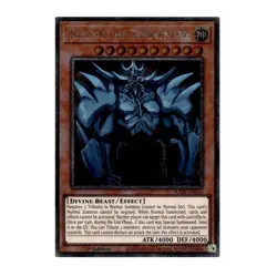 Yu-Gi-Oh! Obelisk the Tormentor (Platinum Secret Rare) - Quarter Century Stamped - Image 1