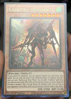 Yugioh Kashtira Unicorn MP23-EN164 Prismatic Secret Rare 1st Ed NM w/Tracking - Image 4