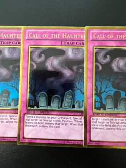 3x Call of the Haunted GLD5-EN046 Gold Rare Gold Series PLAYSET Near Mint Yugioh - Image 3