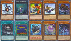 Yugioh Mako Tsunami Legendary Fisherman Deck - Ocean Fish Sonar Kairyu-Shin - Image 1