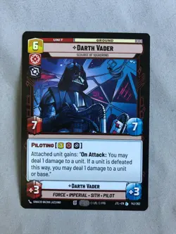 Star Wars Unlimited TCG Trading Cards Lot #1: Imperial Theme Set (Played Once) - Image 3