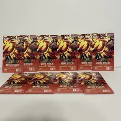 One Piece Card The Best Vol 2 Sleeved Booster Pack Lot of 10 Factory Sealed - Image 1