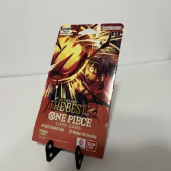 One Piece Card The Best Vol 2 Sleeved Booster Pack Lot of 10 Factory Sealed - Image 2