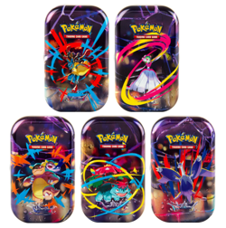Pokemon Mega Evolution Heroes Mini 10 Tin Display Box TCG Cards Factory Sealed - Image 3