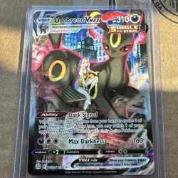 Pokemon Umbreon VMAX TCG Sword & Shield Brilliant Stars TG23/TG30 Holo Card NM - Image 1