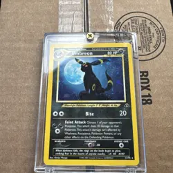 Pokemon TCG Umbreon Neo Discovery Holo Rare Card 13/75 NM Condition - Image 1