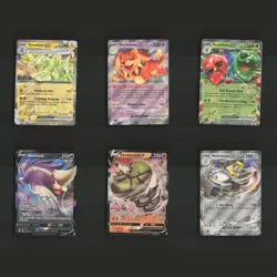 Pokemon SV SWSH Ultra Rare V ex Holo Collection Bundle Set 6 Cards Lot - Image 1
