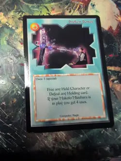 Ani-Mayhem CCG Promo Card broken bonds - Image 1