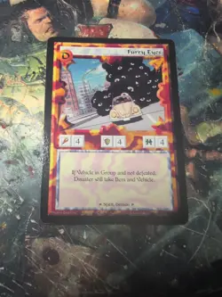 Ani-Mayhem CCG Promo Card Furry Eyes - Image 1