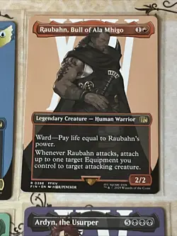 Final Fantasy Magic The Gathering Borderless Character Cards 6x All N/M - Image 4