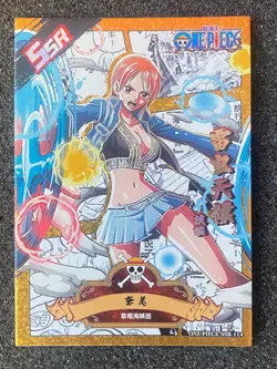 One Piece Anime Collectable Trading Card SSR 114 Nami - Image 1