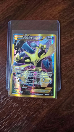 Near 💎 Pokemon TCG Alakazam EX Fates Collide 125/124 Full Art Secret Rare Card - Image 1