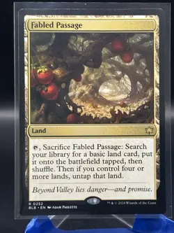 MTG Fabled Passage - Bloomburrow (BLB) #252 - Magic the Gathering - Image 1