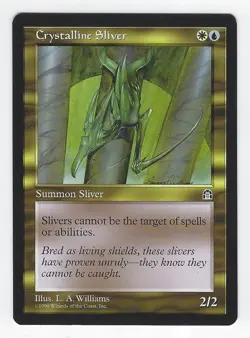 Crystalline Sliver MTG: Stronghold Uncommon - Image 1