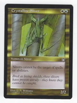 Crystalline Sliver MTG: Stronghold Uncommon - Image 3