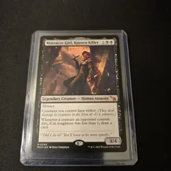 MTG Massacre Girl, Known Killer 94 Regular Mythic Murders Karlov MKM - Image 2
