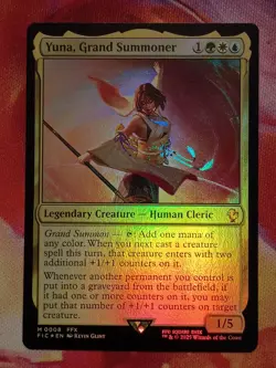 Yuna, Grand Summoner Commander: Final Fantasy Foil - Image 1