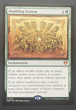 Doubling Season MTG Commander Masters NM English Non-Foil - Image 2