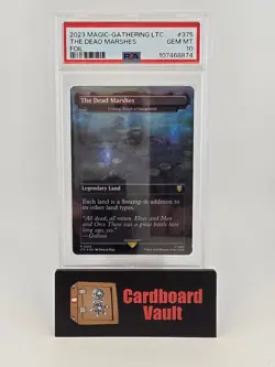 2023 Magic The Gathering LTC The Dead Marshes Foil #375 PSA 10 107468874 - Image 1