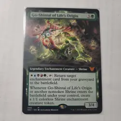 1X MTG Go-Shintai Of Life's Origin Extended Art Kamigawa Commander Pack Fresh 66 - Image 1