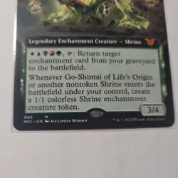 1X MTG Go-Shintai Of Life's Origin Extended Art Kamigawa Commander Pack Fresh 66 - Image 3