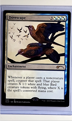 2020 MTG Magic the Gathering SLD Secret Lair Drop #95 Dovescape NM - Image 1