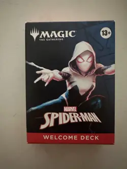 Magic The Gathering: Spiderman NYCC'25 Exclusive Welcome Deck (Spider Gwen/Red) - Image 1