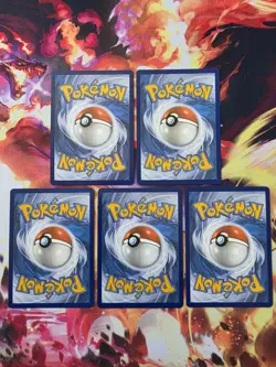 Pokemon Twilight Masquerade Illustration Rare Lot X5 NM Sunflora 169/167 Applin - Image 4