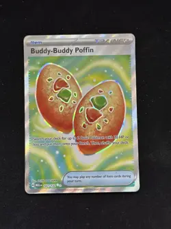Buddy-Buddy Puffin 167/132 Mega Evolution Full Art Trainer Pokemon TCG NM - Image 1