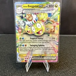 Alolan Exeggutor ex - 133/191 Holo SV08: Surging Sparks NM Pokemon TCG - Image 1