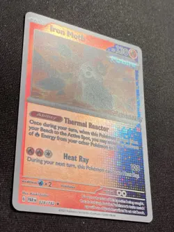 Pokemon Iron Moth Paradox Rift EBGames Stamp - Europe Exclusive - Image 2