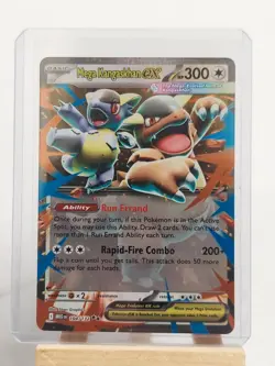 Pokemon TCG Double Rare Mega Kangaskhan Ex #104/132 Mega Evolution - Image 2