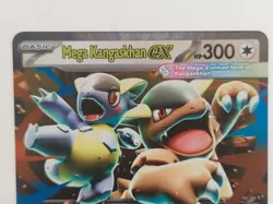 Pokemon TCG Double Rare Mega Kangaskhan Ex #104/132 Mega Evolution - Image 5